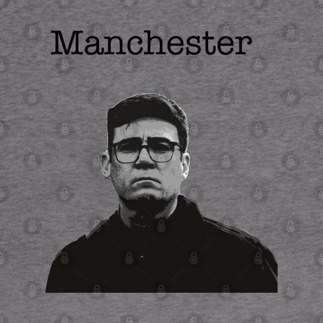Andy Burnham Manchester | Mayor Manchester | Black Print by stuartjsharples